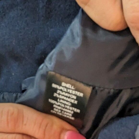 Torrid 0x Large BRAND NEW Navy Blue Double Breasted Pea Coat - Picture 11 of 11